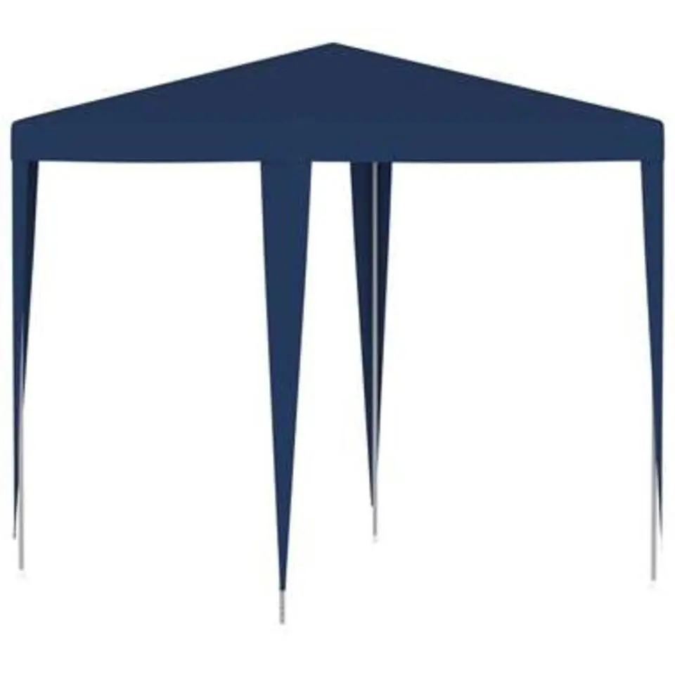 vidaXL - Partytent - Blauw - Polyetheen