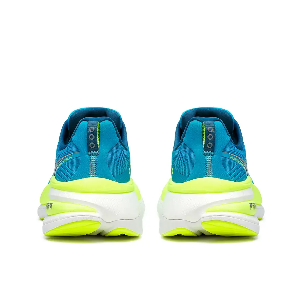 Saucony Hurricane 24 Hardloopschoenen Blauw/Geel Heren
