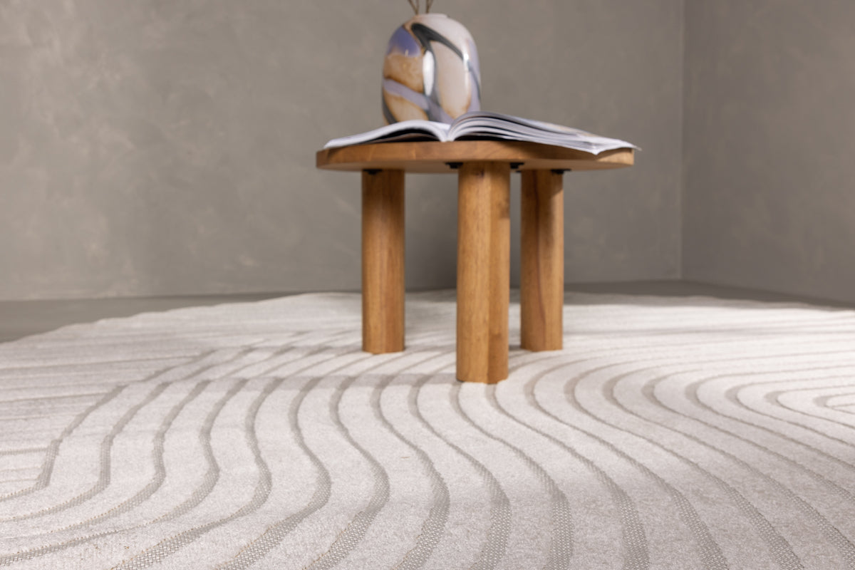 Skade Vloerkleed Ovaal 340x240 - Beige