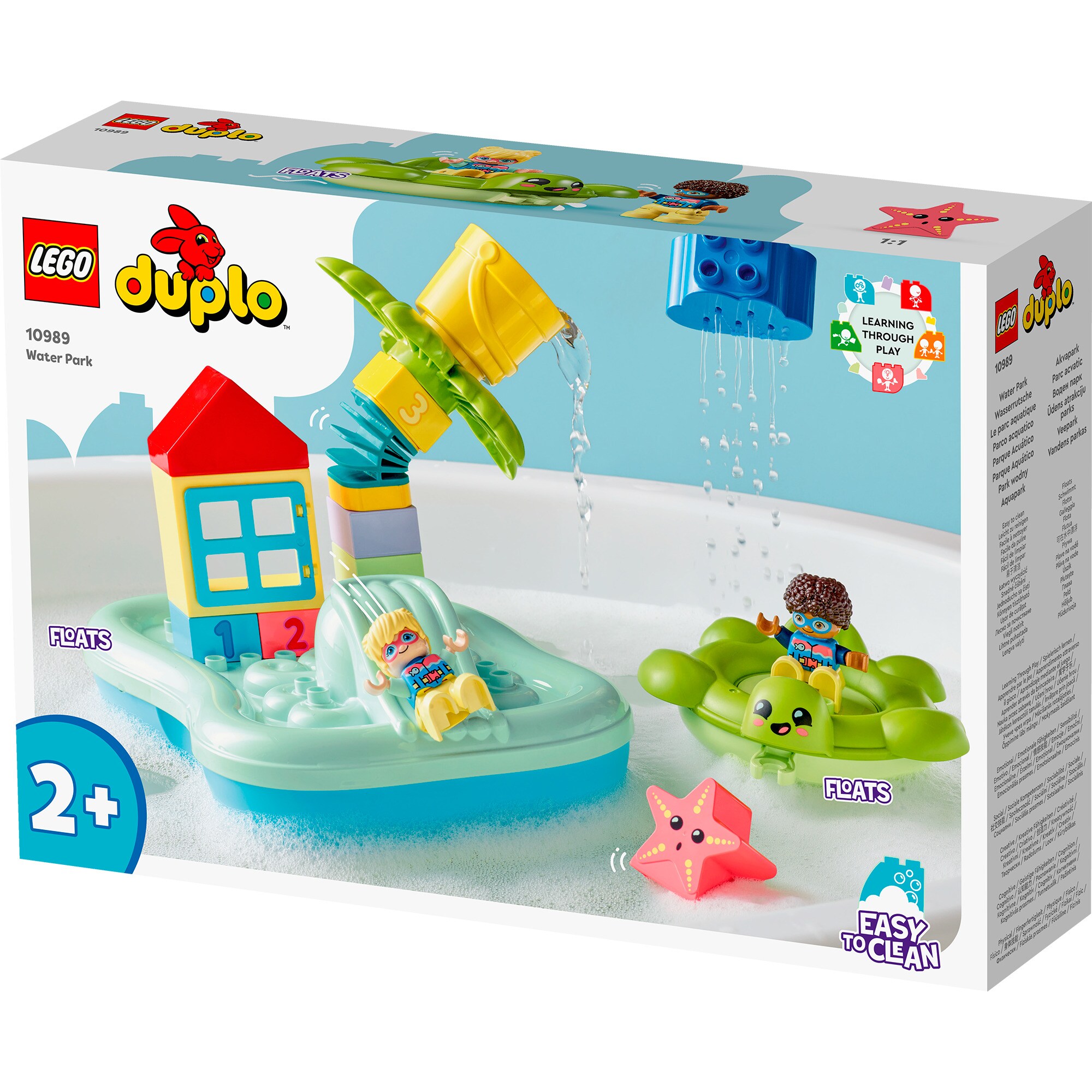 LEGO Konstruktionsspielzeug DUPLO Wasserrutsche