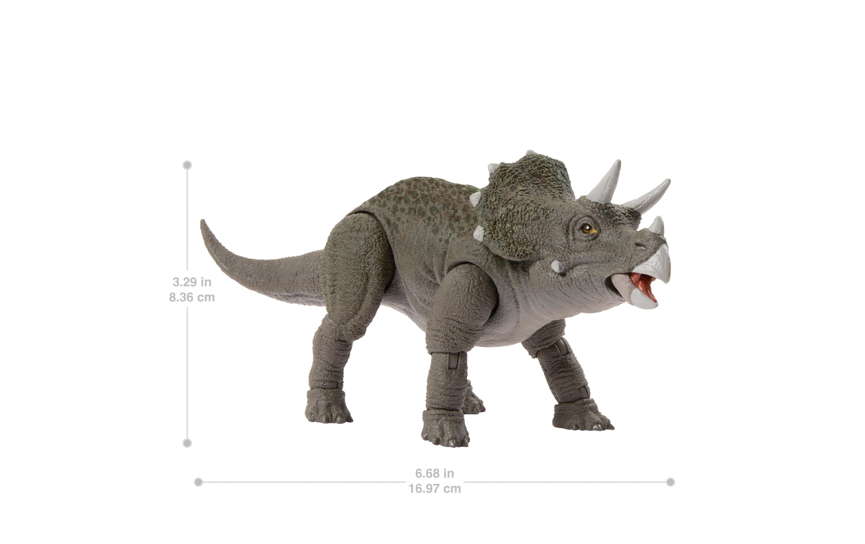 Jurassic World Hammond Collection Junge TriceratopsDinosaurier-Actionfigur mit 14 Bewegungspunkten