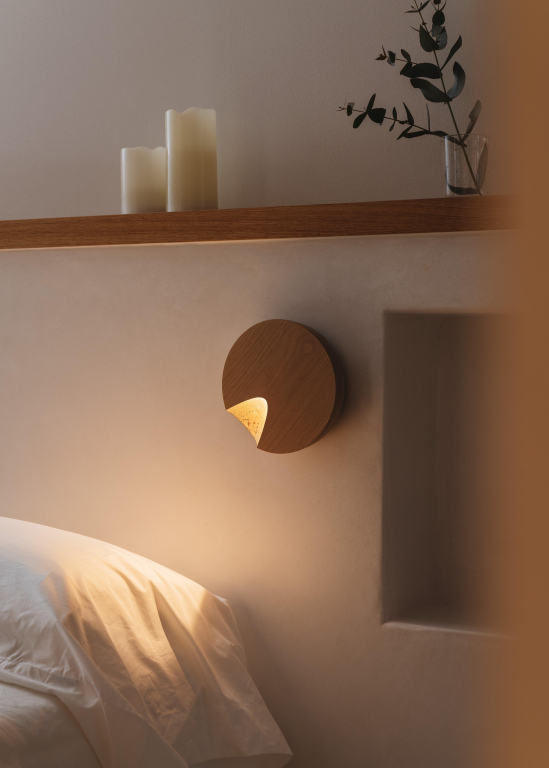 Vibia Dots 4660 wandlamp LED Ø17.5 Terra Red