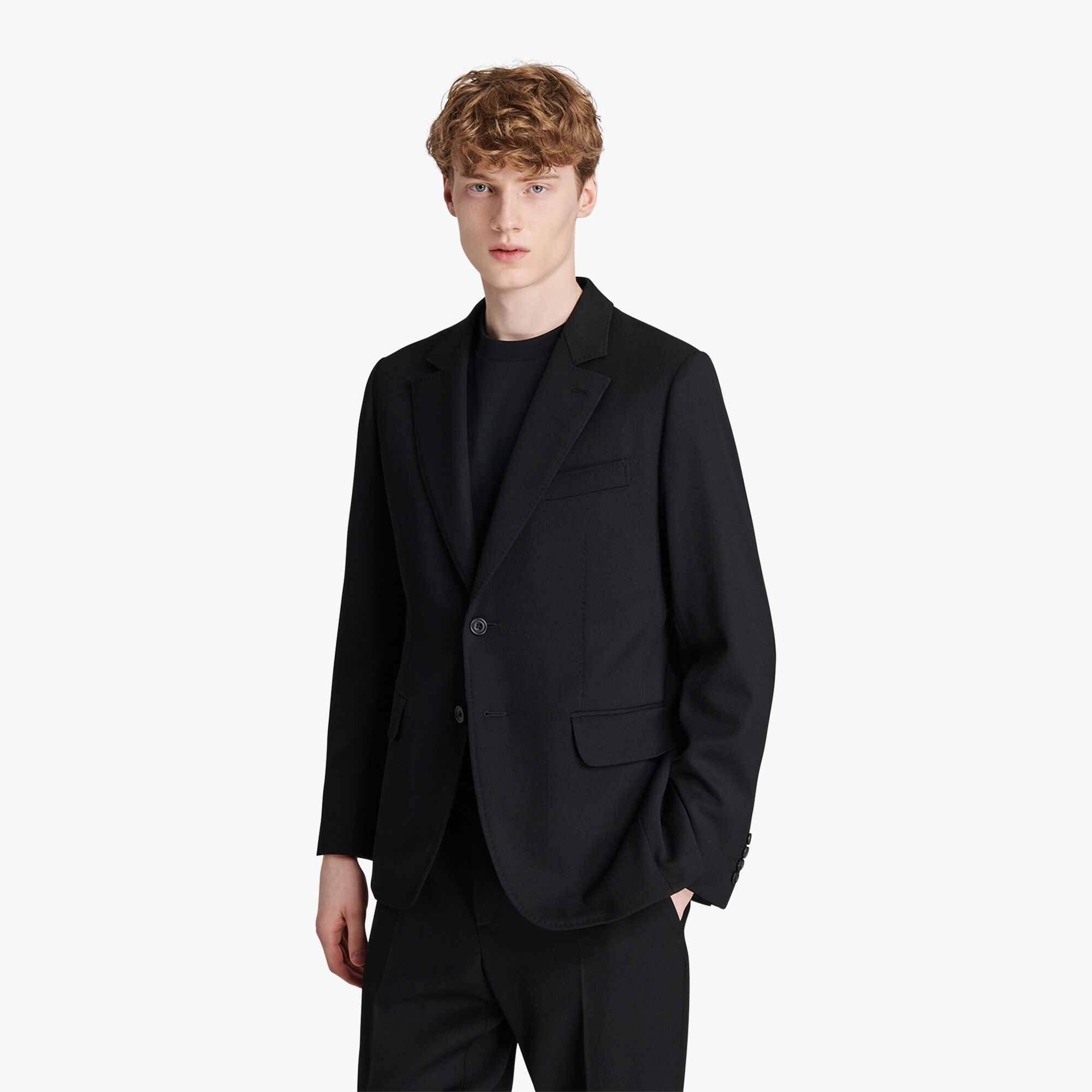 Veste Formelle Doublee En Laine