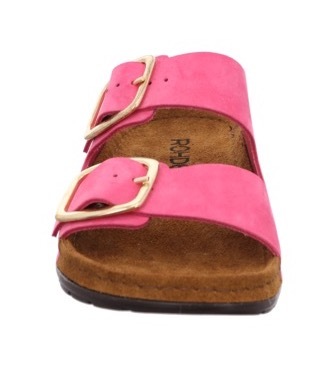Rohde Pantolette »Rodigo«  , Keilabsatz, Sommerschuh, Hausschuh mit komfortablem Softfussbett
