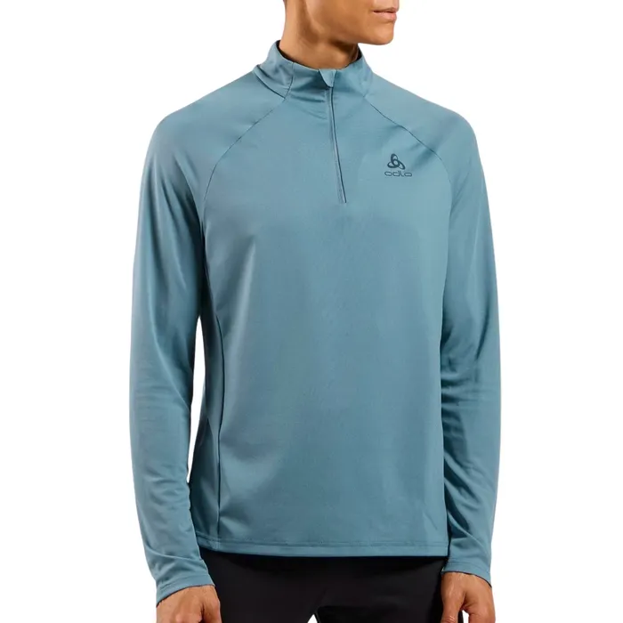 Odlo Midlayer Essential Ceramiwarm 1/2 Zip Hardloopshirt Heren