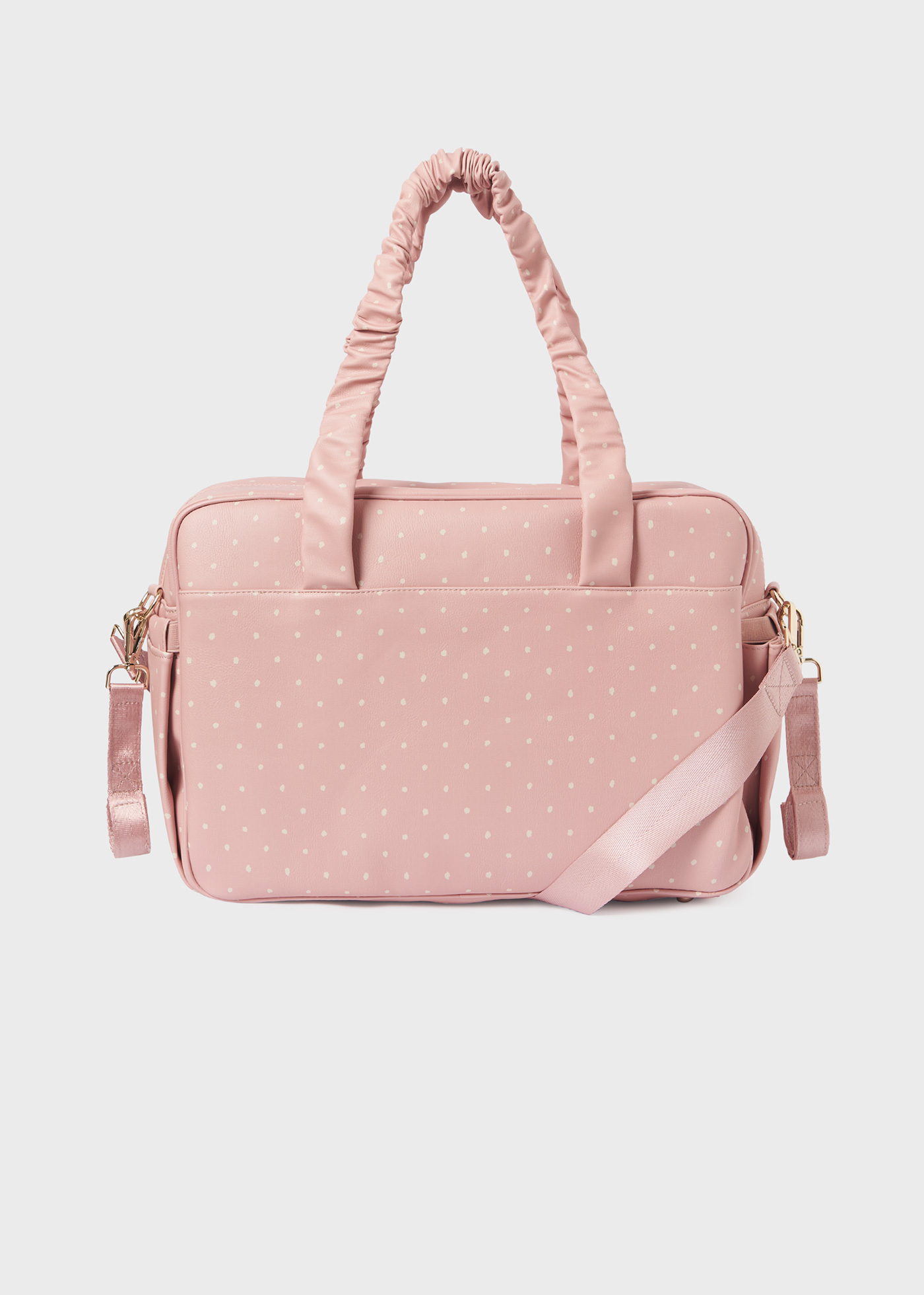 bolsa de bebê de bolinhas