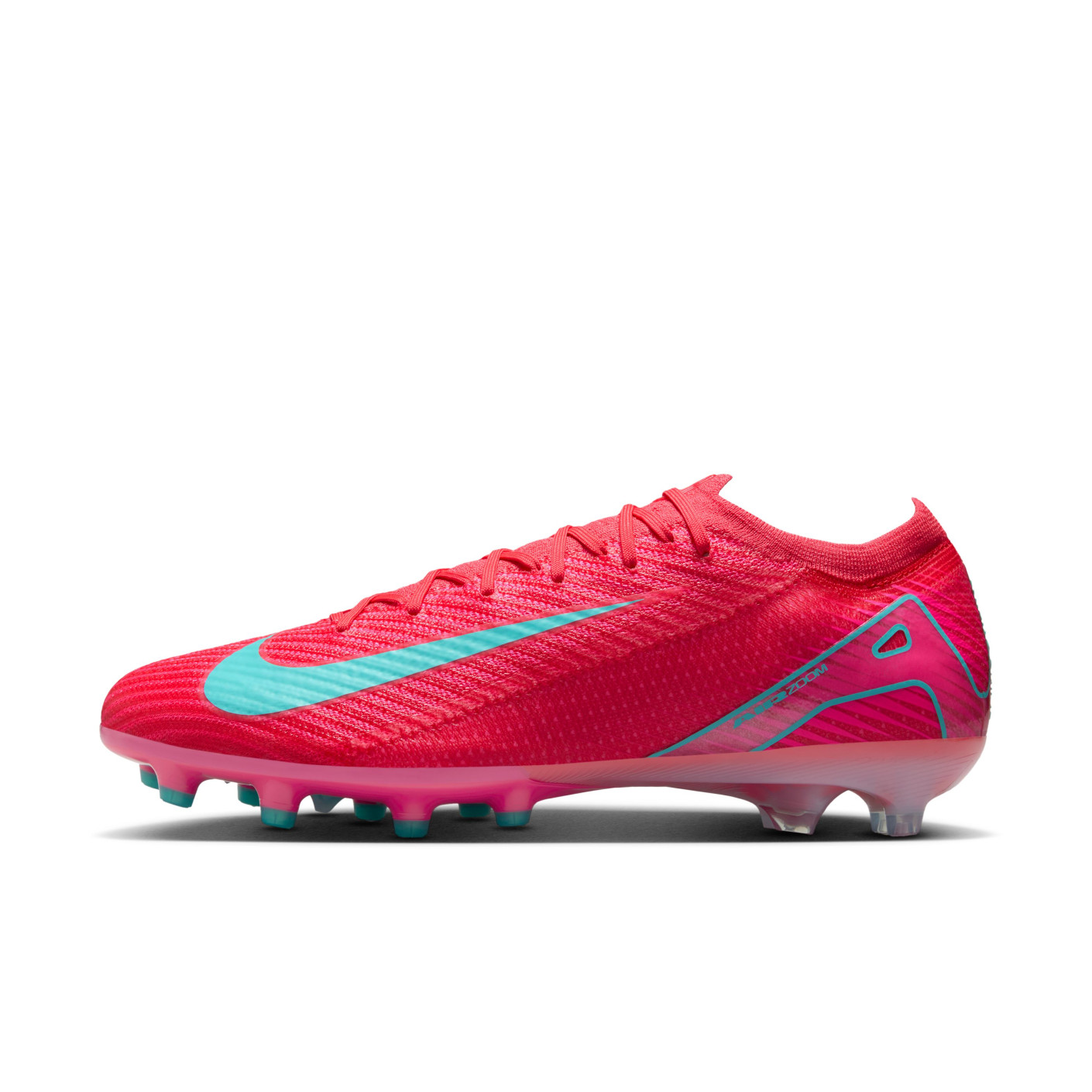 Nike Zoom Mercurial Vapor 16 Elite Kunstgras Voetbalschoenen (AG) Rood Turquoise Roze