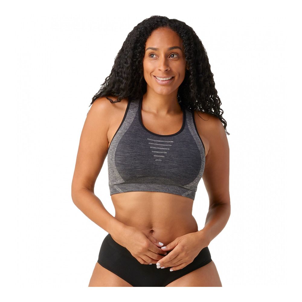 Smartwool INTRAKNIT RACERBACK - Brassière Femme black