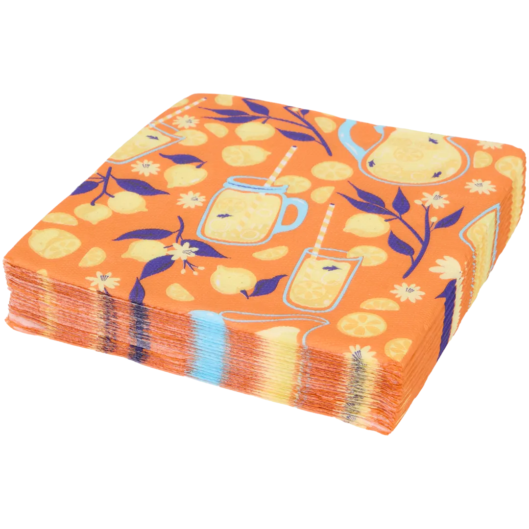 Serviettes en papier premium Été