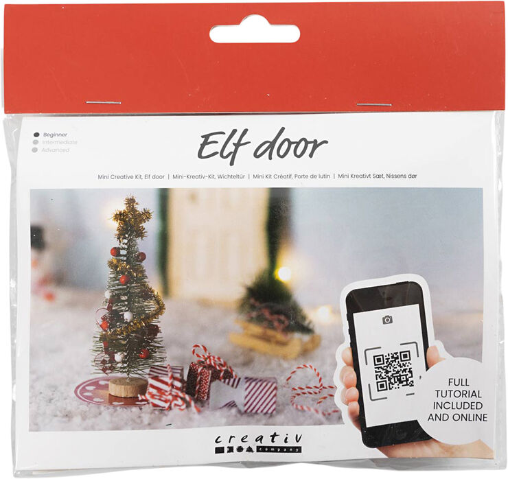 Creativ Company Mini DIY Kit Nissens Dør, Juletræ
