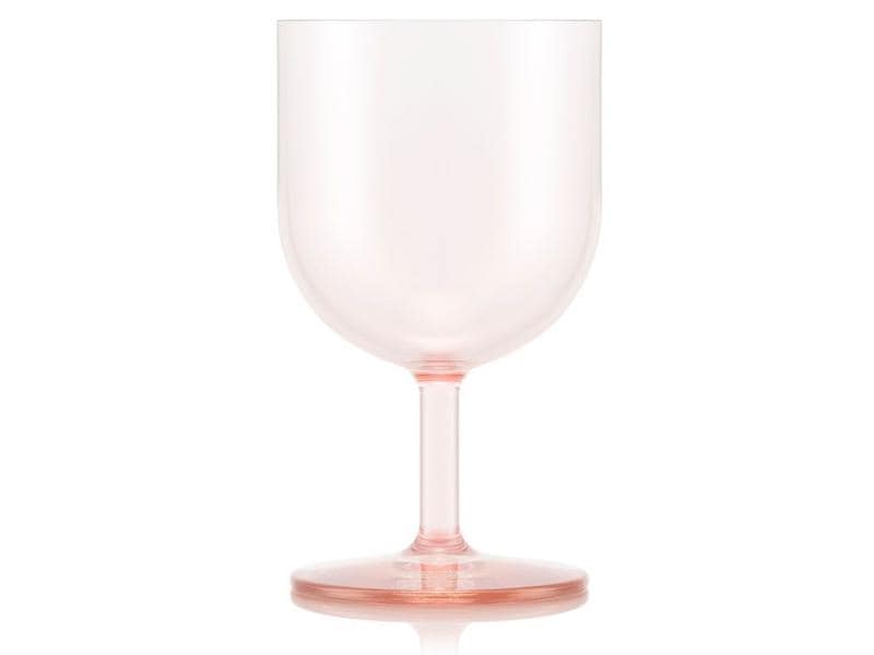 Bodum Outdoor-Weinglas Oktett 250 ml, Rosa, 4 Stück Rotweingläser für draussen