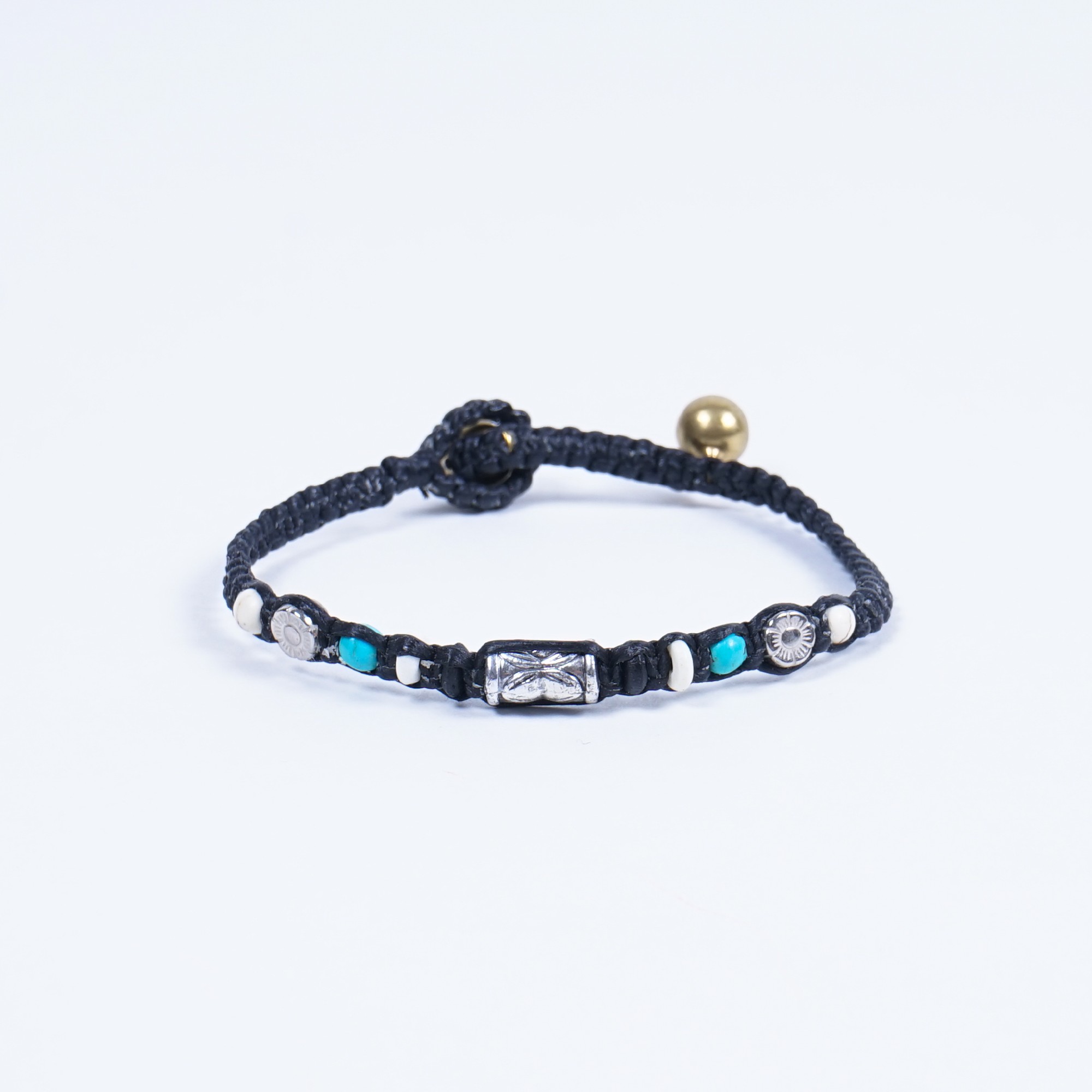 Armband 'Vince', handgefertigt, schwarz günstig bestellen