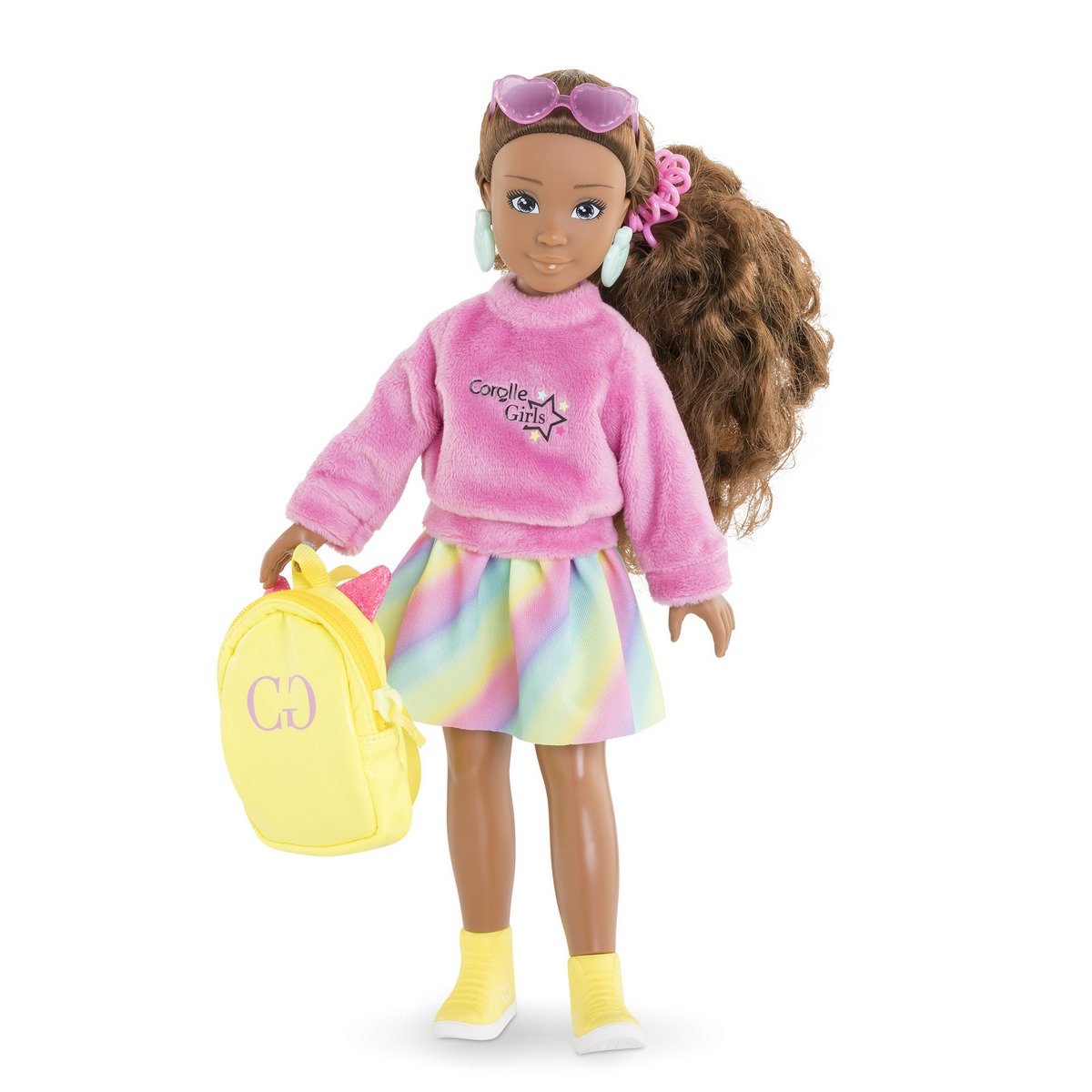 Tenue Corolle girl - dressing fluo
