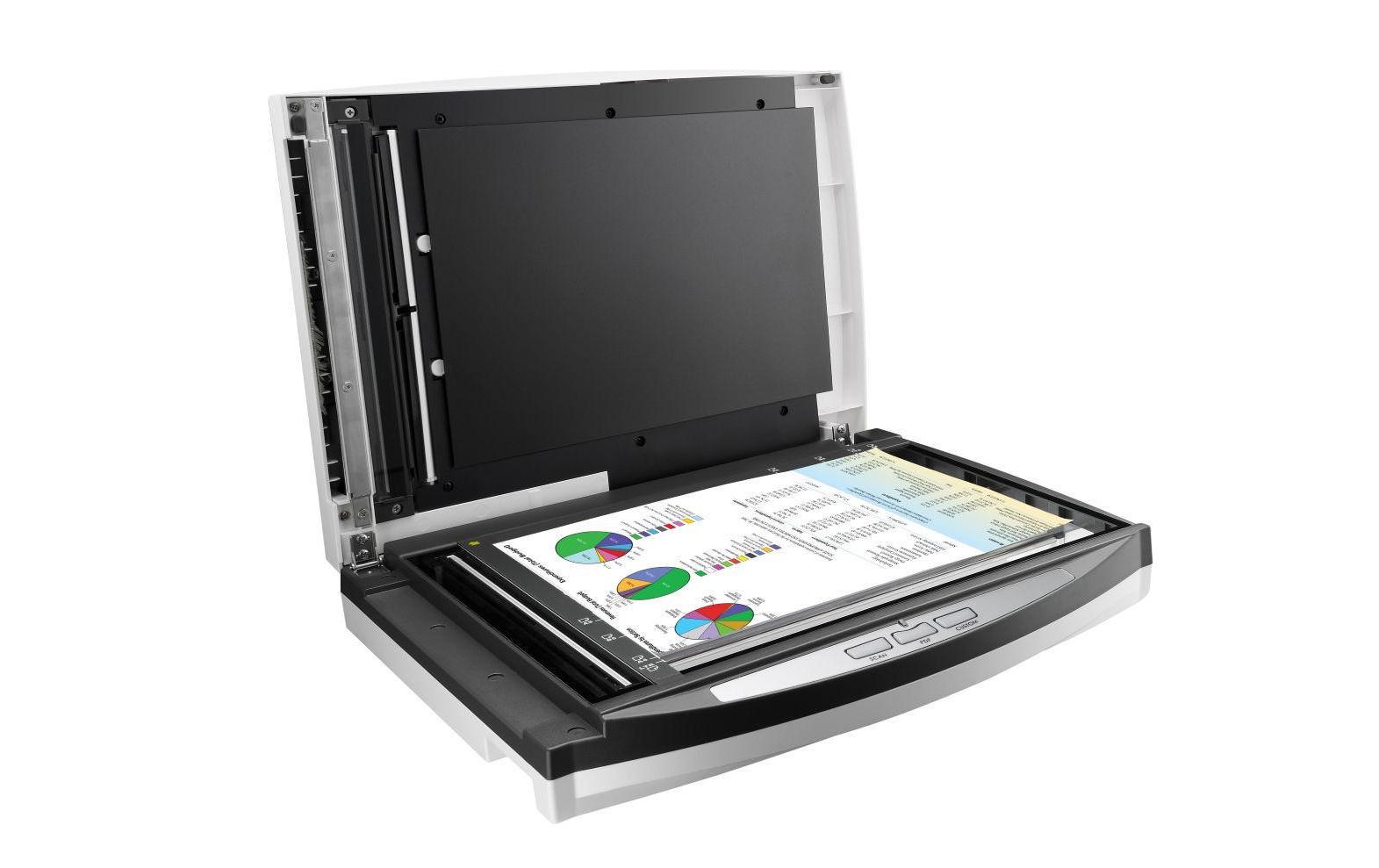 Dokumentenscanner PL4080<br>Kombination aus Flachbett- und ADF-Scanner