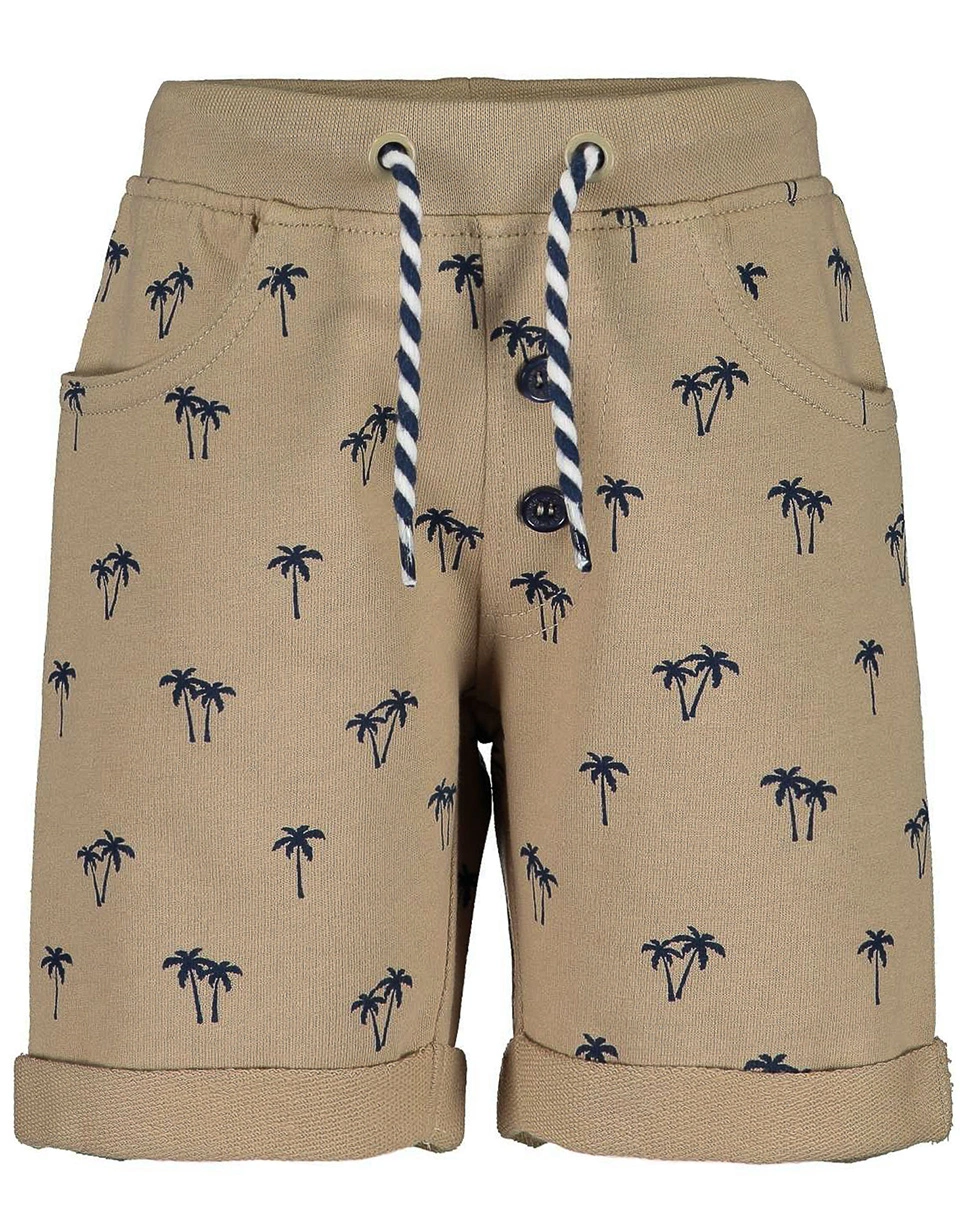 Sweatshorts PALMS AOP in mudd