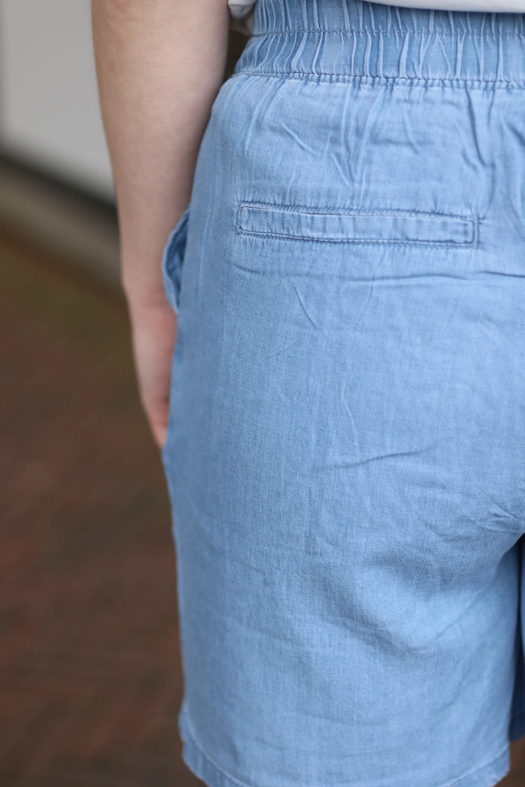 Culture - Aurelia Shorts - Light Blue Wash
