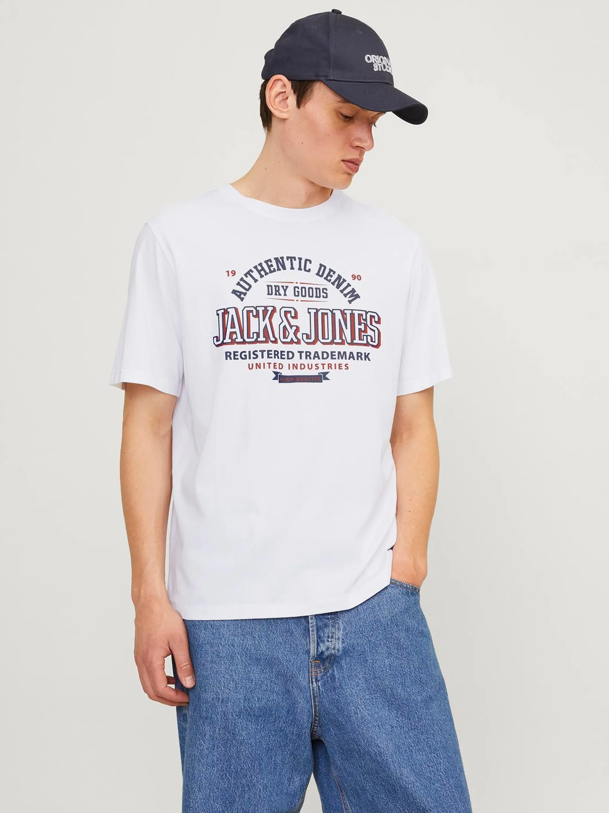 Jack&Jones JJELOGO TEE SS O-NECK T-Shirt