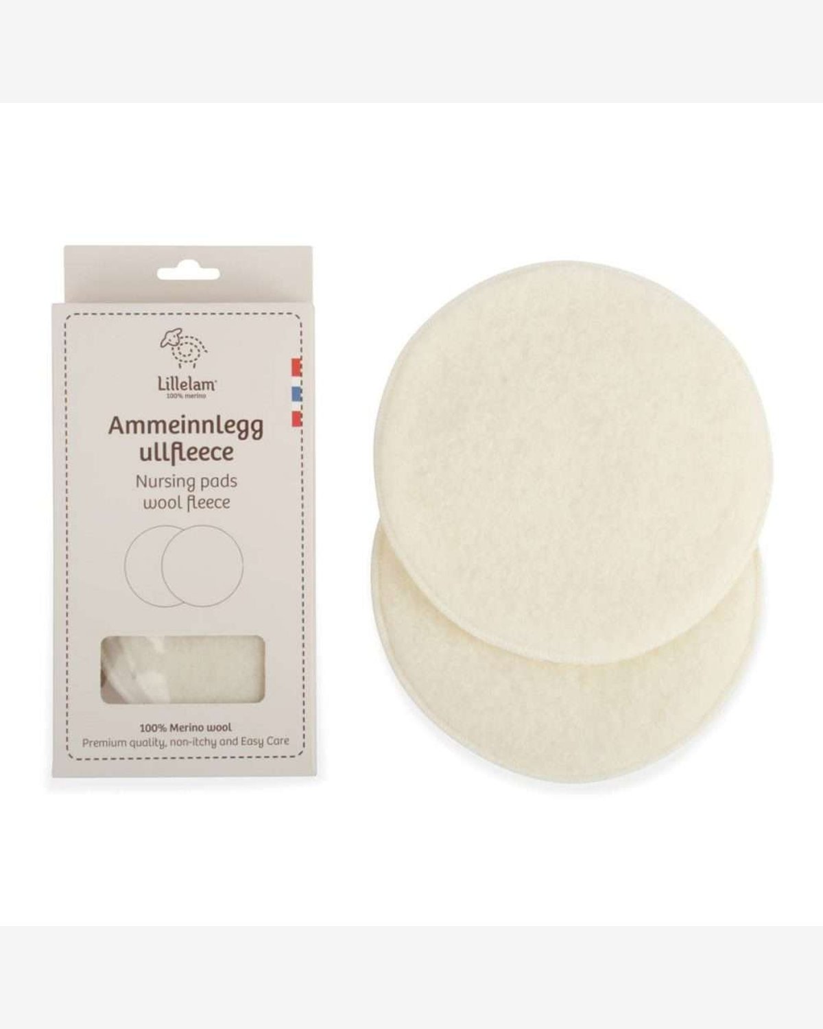 Ammeinnlegg ullfleece – 100% Merino – Ekstra Varm