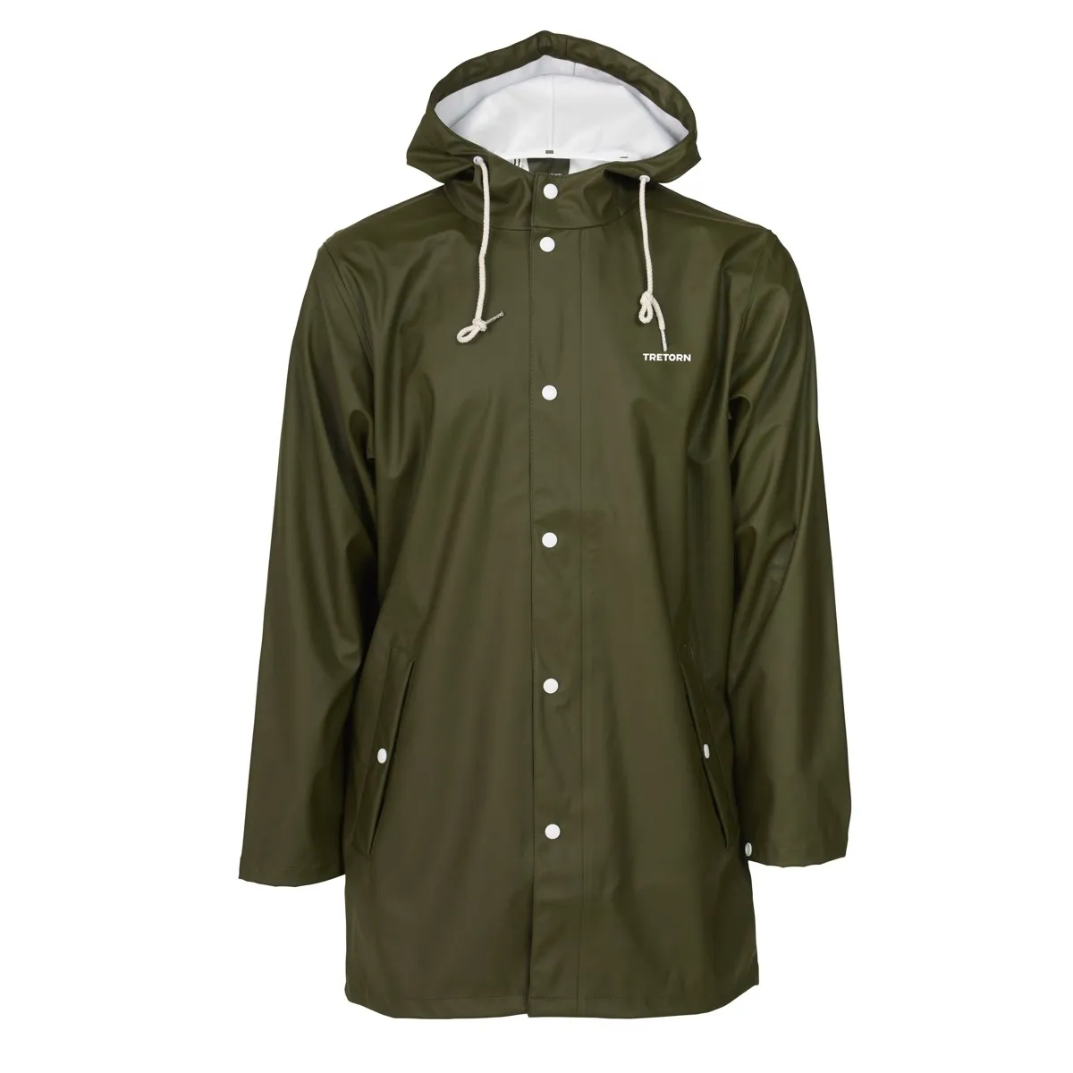 Tretorn Unisex Wings Rain Jacket Forest Green