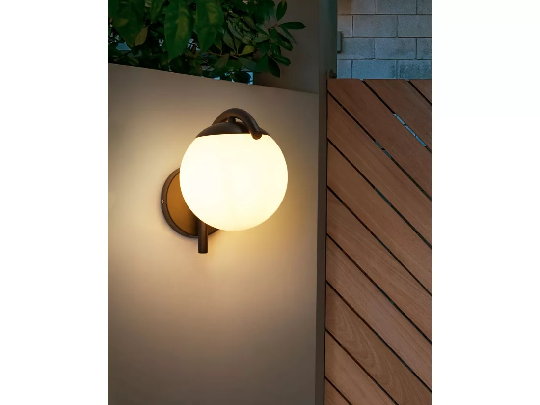 Lampe murale pour l'extérieur KULSI Noir