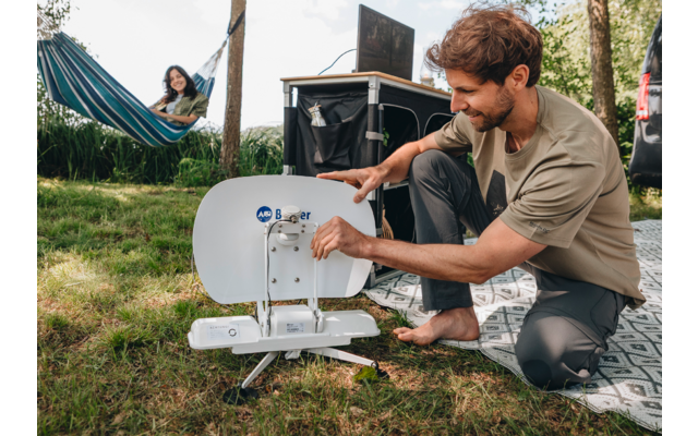 Berger Pathfinder 2.0 faltbare vollautomatische Sat-Anlage