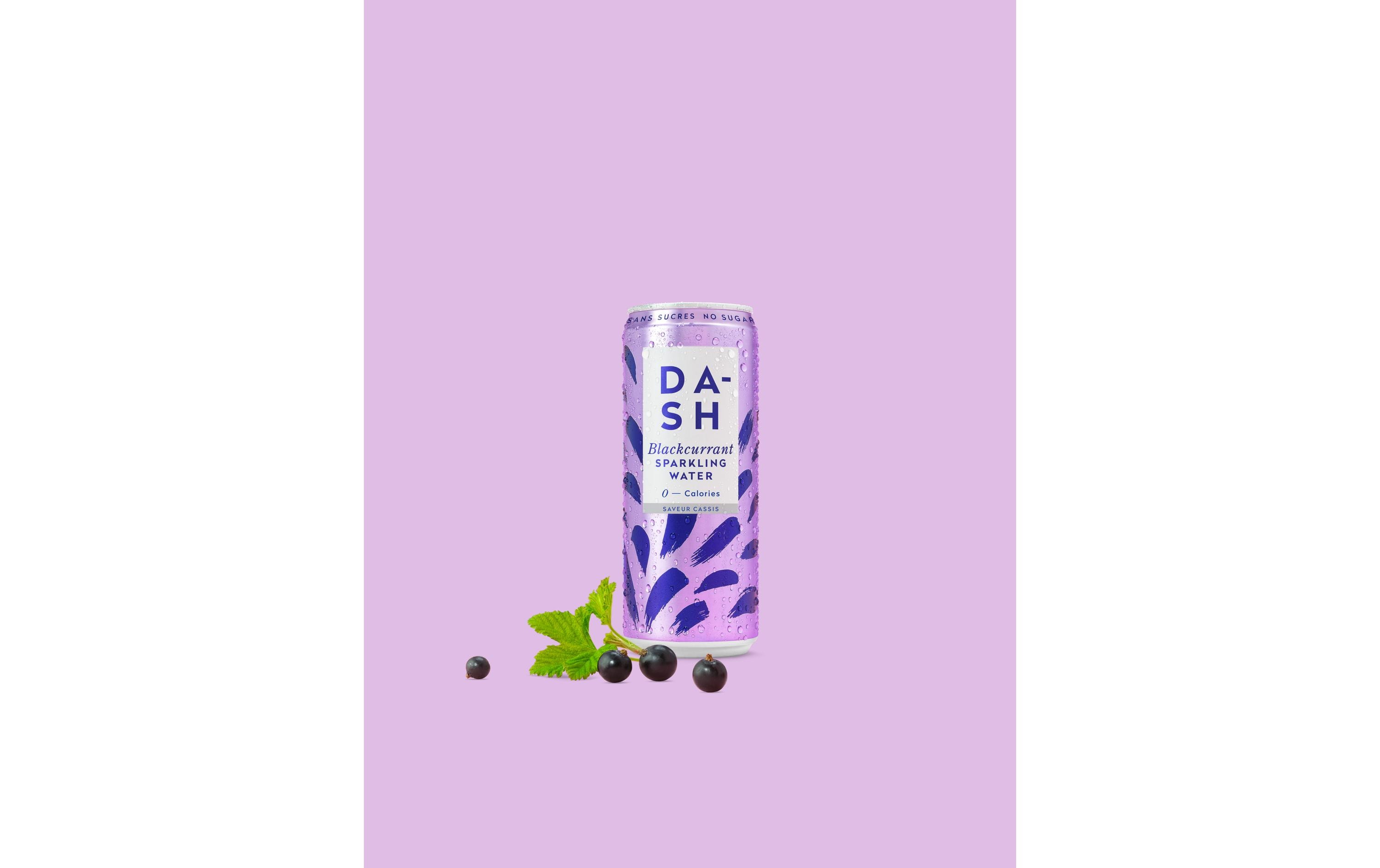 Soft-Drinks Sparkling Blackcurrant 12 x 0.33 lKohlensäurehaltiges Erfrischungsgetränk mit Johannisbeerengeschmack