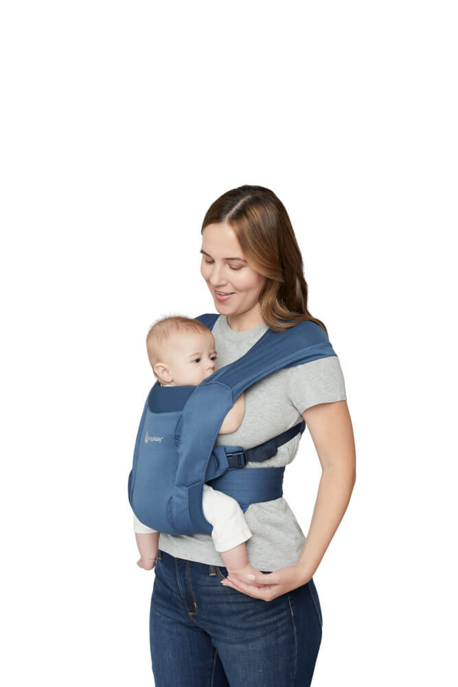 Embrace Neugeborenentrage - Soft Air Mesh - Blue