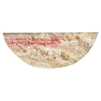 Halfronde lat grenen 4x11mm 270cm