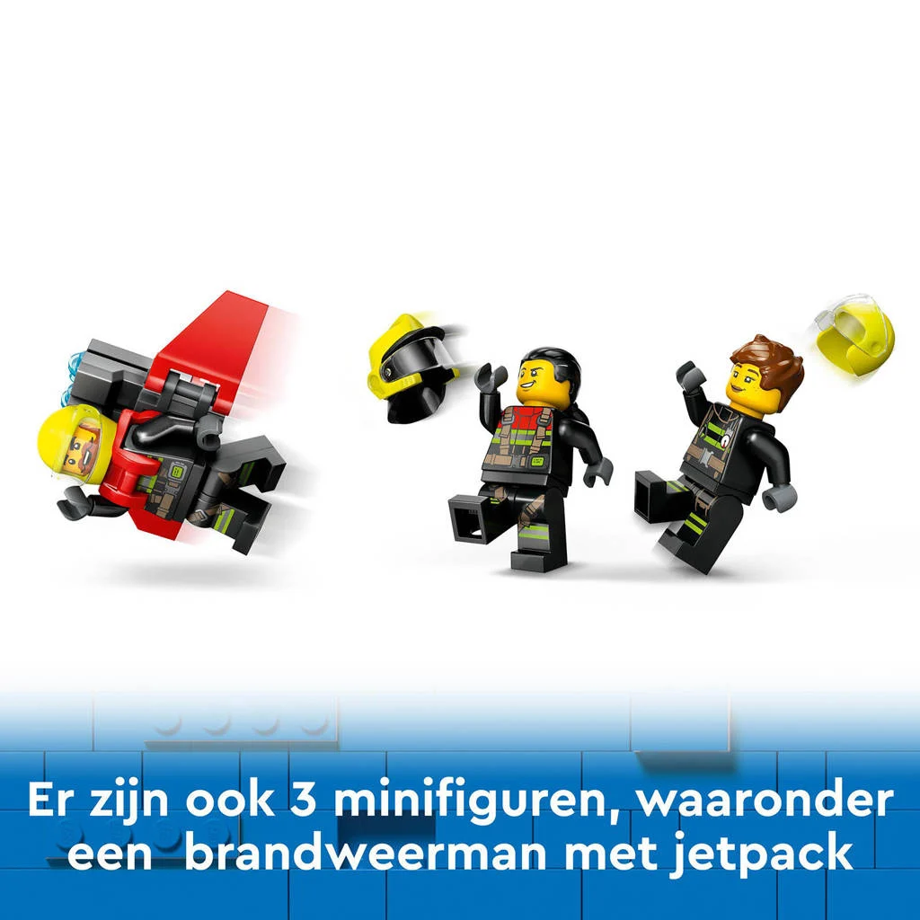 leuke setBrandweervliegtuig Brandweer Speelgoed voor Kinderen vanaf 6 jaar 60413