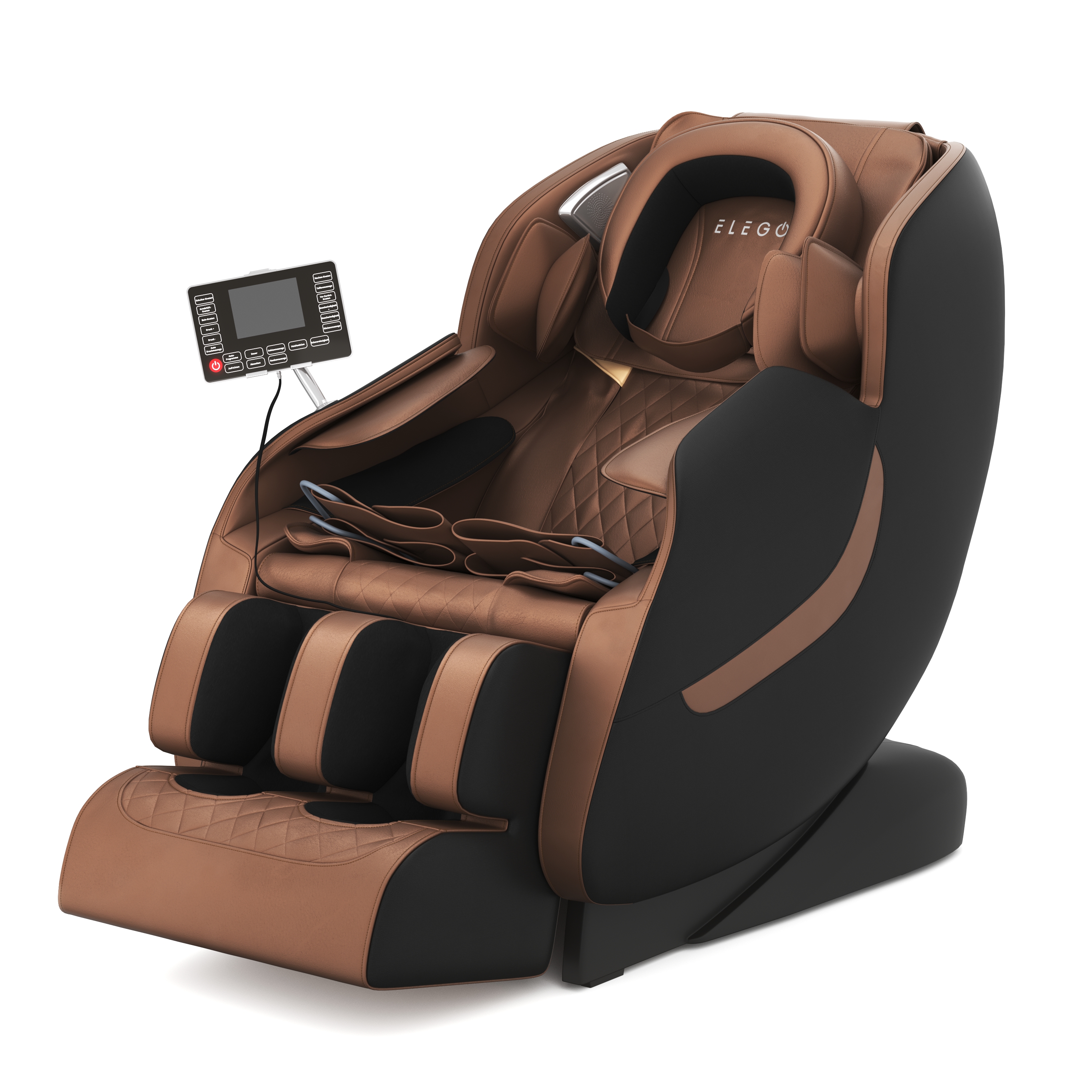 Massagesessel REVIO braun/schwarz