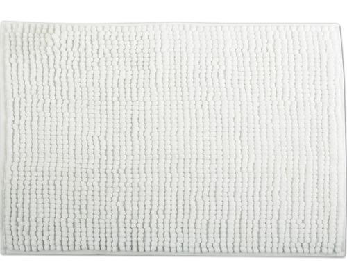 MSV CHENILLE badmat 80 x 50 cm wit