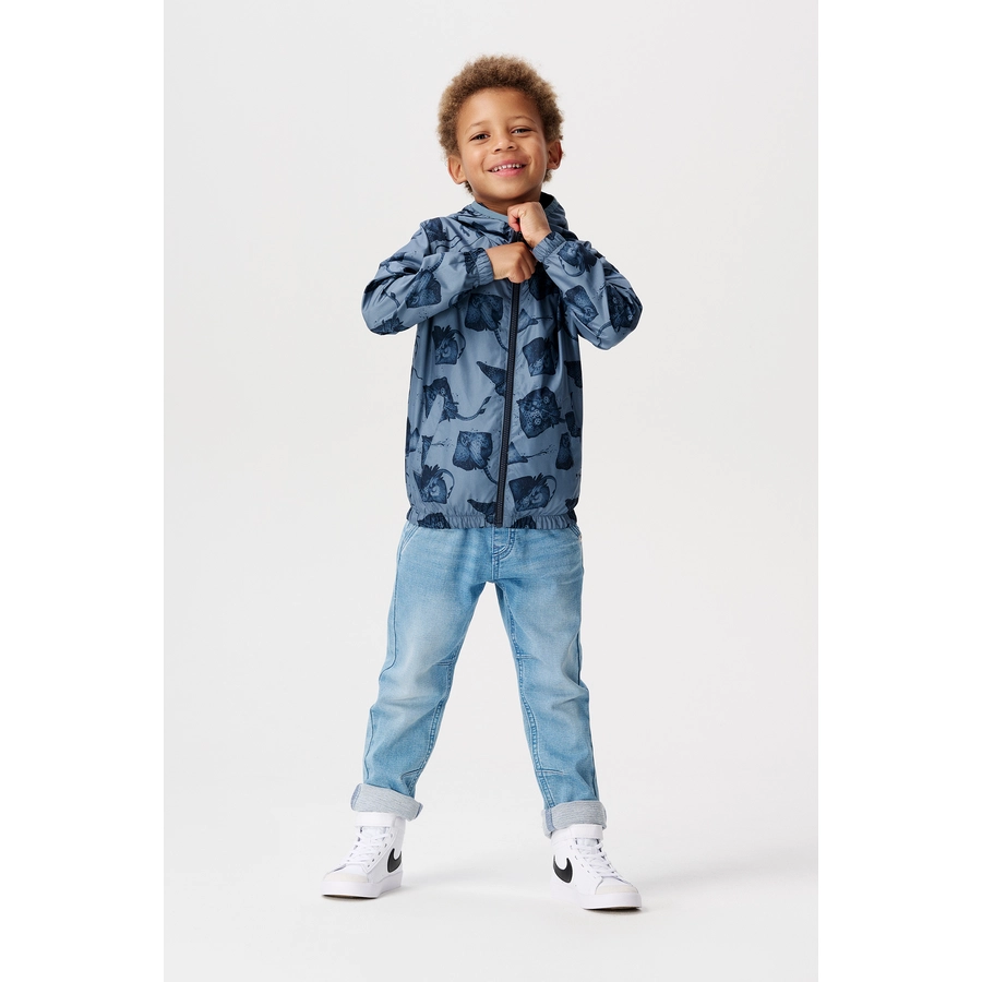 Noppies Sommer jacke Duson - Reversible Blue Mirage