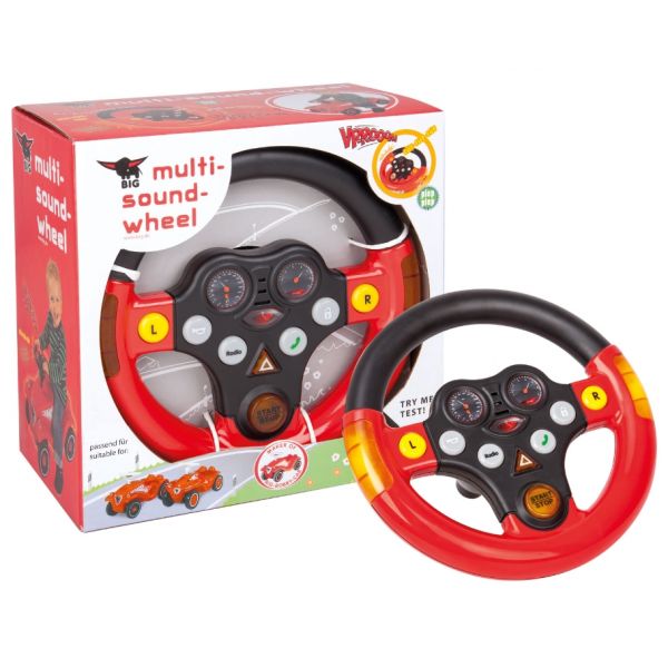 Big Bobby Car Multi Sound Wheel - 800056459
