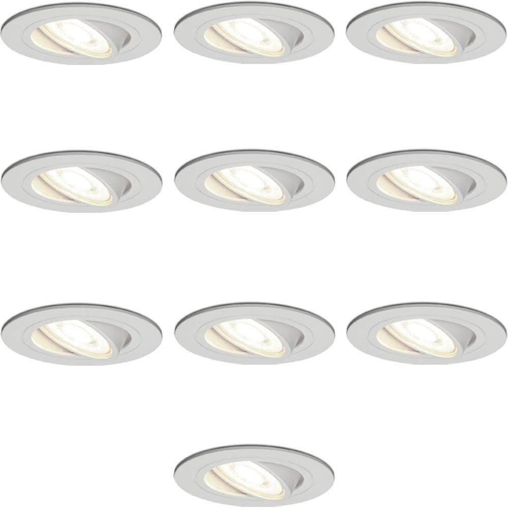 Hofronic 10er Set LED Einbaustrahler