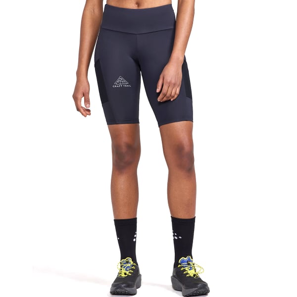 Collant ski de fond CRAFT PRO TRAIL SHORT TIGHTS W BLACK
