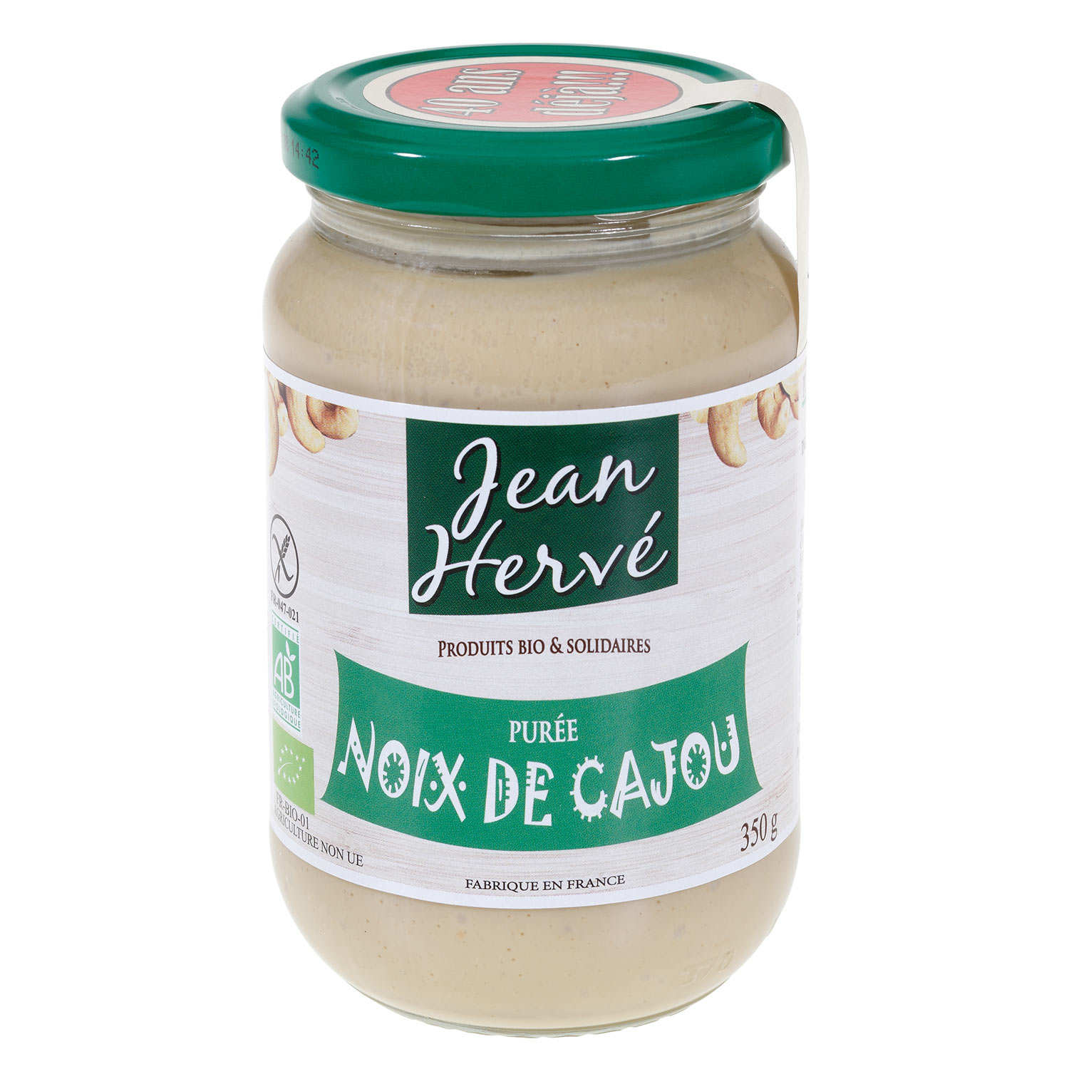 Purée de noix de cajou bio