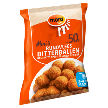 Mora Mini's Rundvlees Bitterballen 50 x 20 g