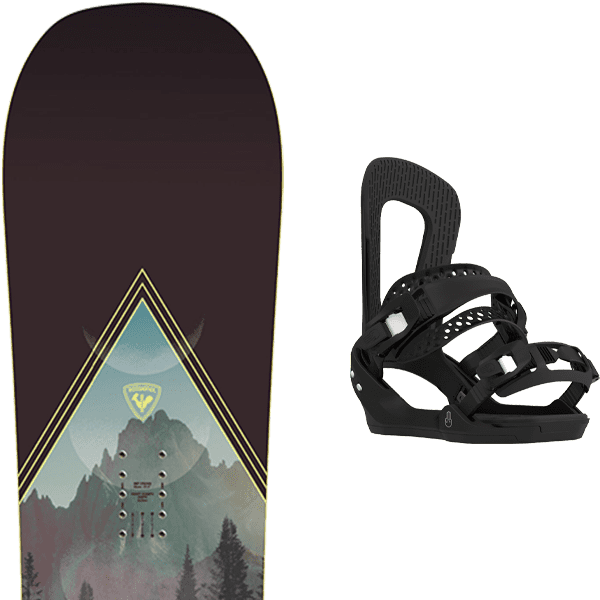 Pack snowboard ROSSIGNOL ULTRAVIOLET W + Fix