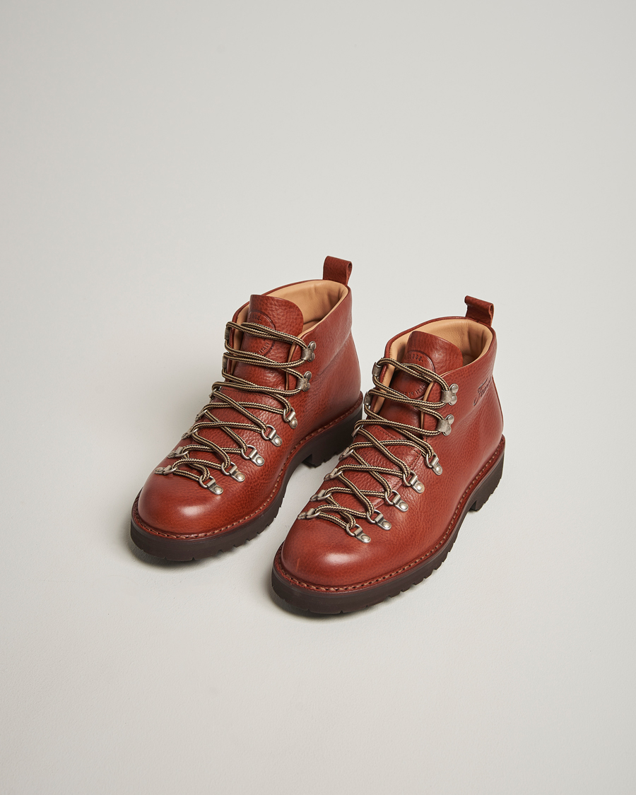 Fracap M120 Grained Leather Boot Light Brown