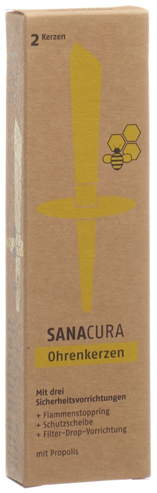 SANACURA Ohrenkerzen<br>2 Stück