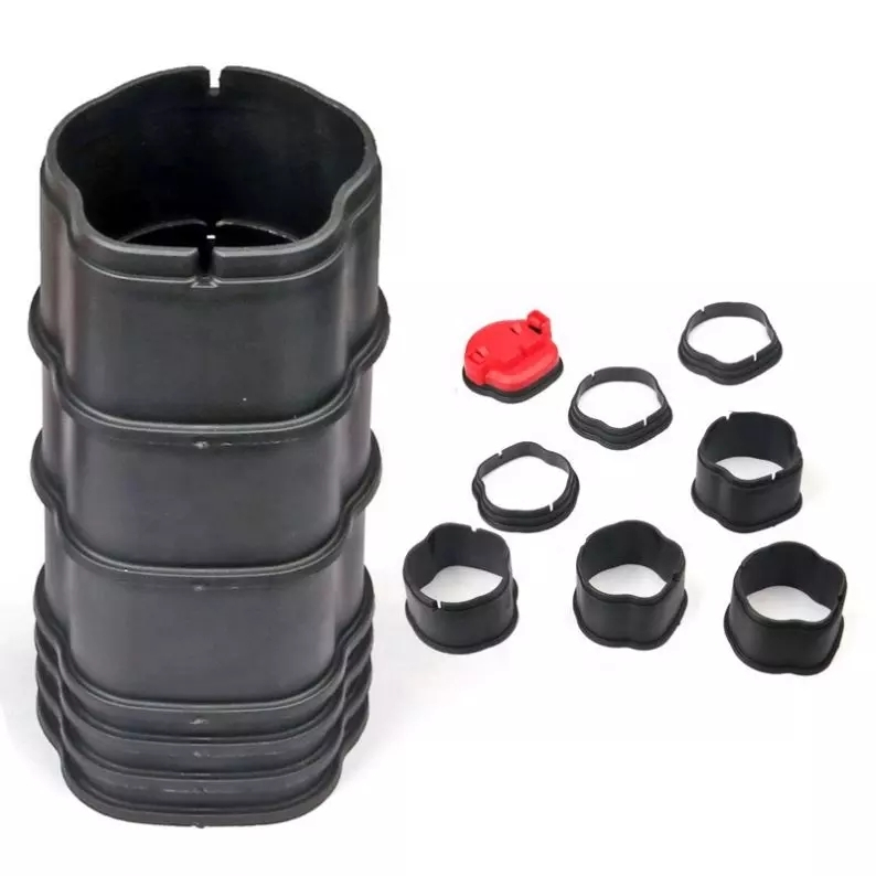 (13-tlg. Set) Möbel Transportrollen Lifter Set Hilfsmittel für Umzug (Bis 200kg) - Schwarz / Rot