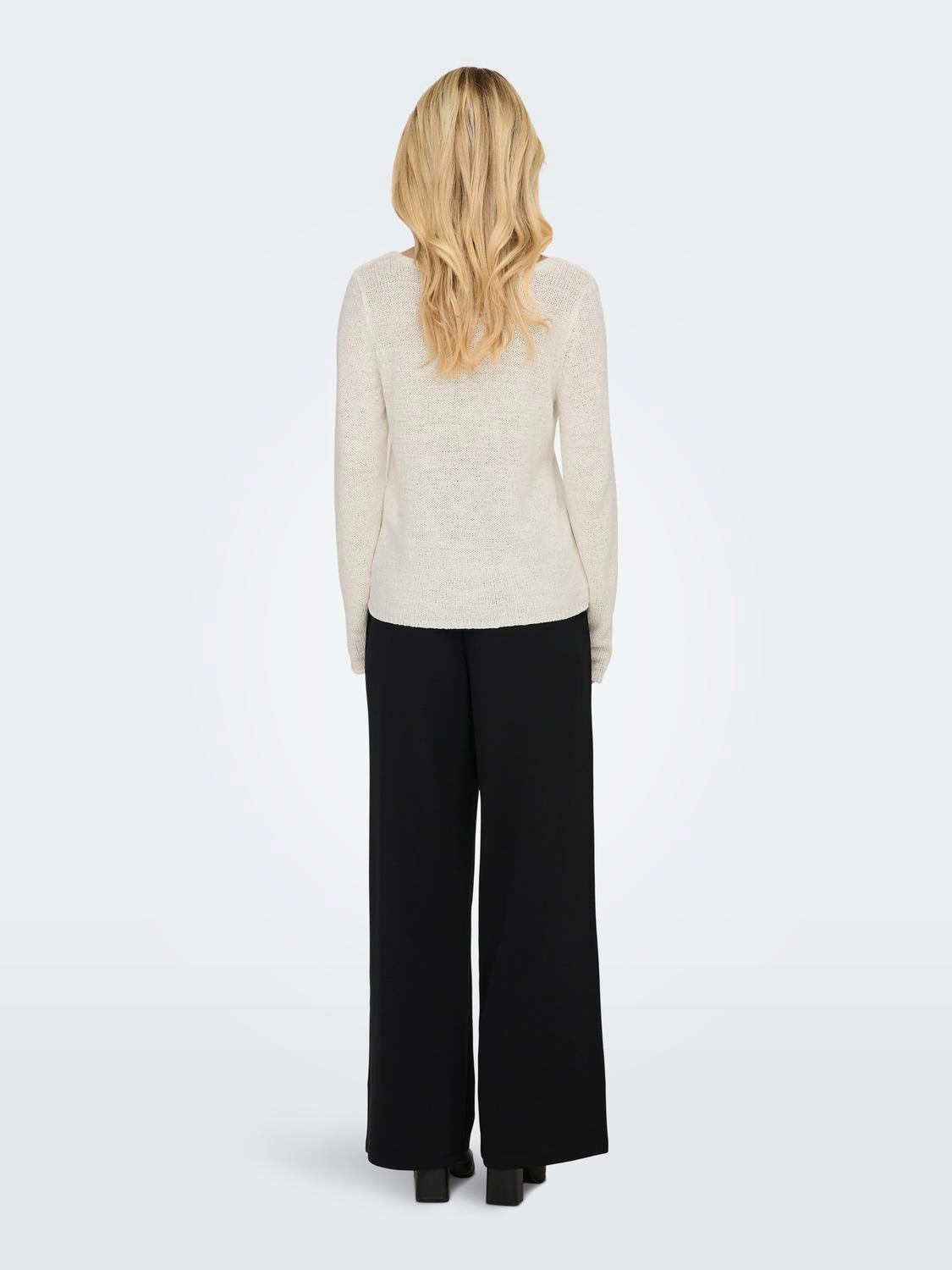 ONLGEENA Strickpullover Cloud Dancer