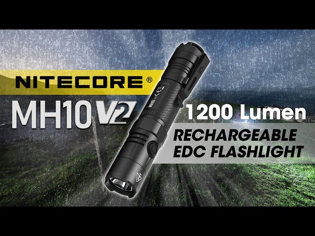 Nitecore MH10V2 Tactical zaklamp - Oplaadbaar - 1200Lm