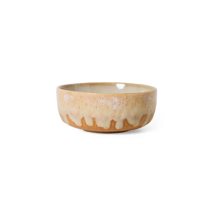 HKliving - 70's Tapas-Schale, Ø 11 cm, dunes