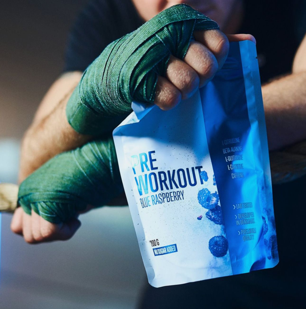 Frontrunner Nutrition Pre Workout Booster Blaue Himbeere