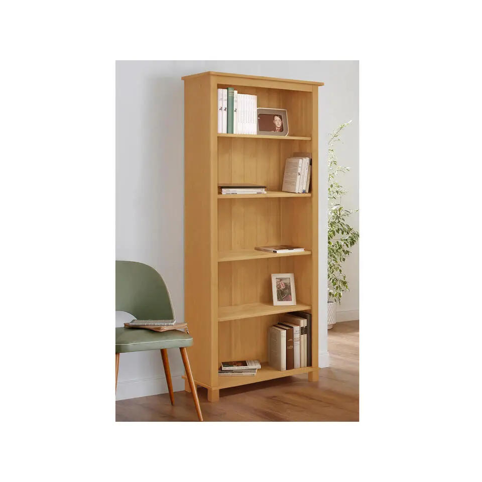 Pivo - Boekenkast met 4 planken in natuurlijk grenen