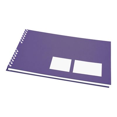 Exacompta Milano - Album photos 32 x 22 cm - 50 pages - violet