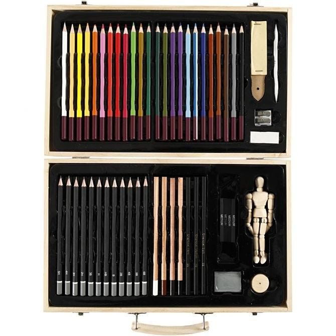 DIY Kit - Skitse- og Tegnesæt