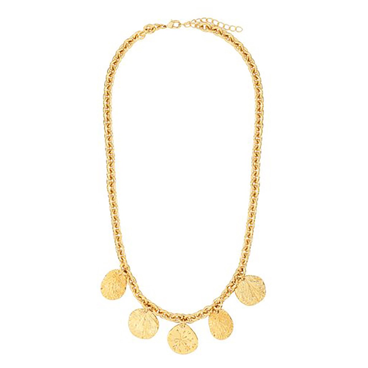 Collier Agatha Ras du cou Festive doré