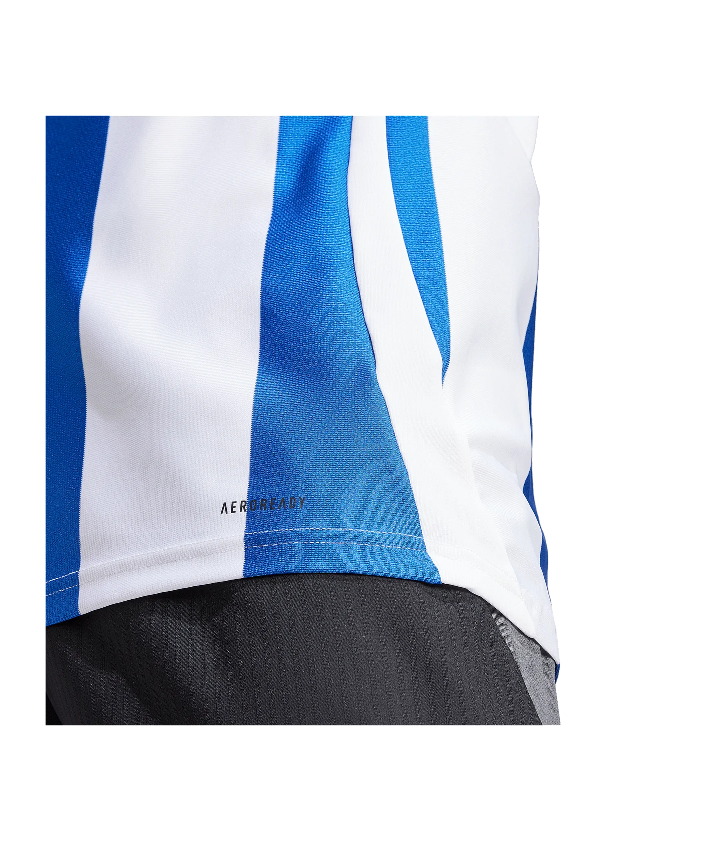 adidas Striped 24 Trikot Weiss Blau